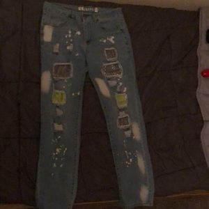 Never worn not damaged size 32 men GS 115 Denim stretch